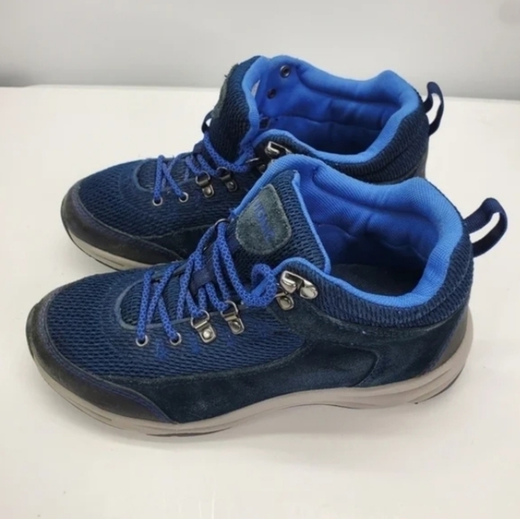 Mountaineering boots suede strap blue - Picture 3 of 8